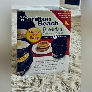 Hamilton Beach Breakfast Sandwich Maker